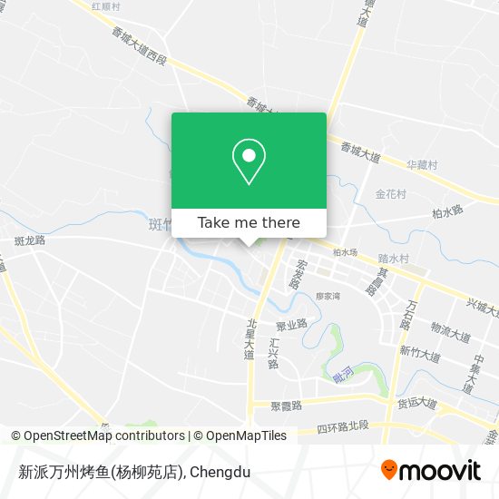 新派万州烤鱼(杨柳苑店) map