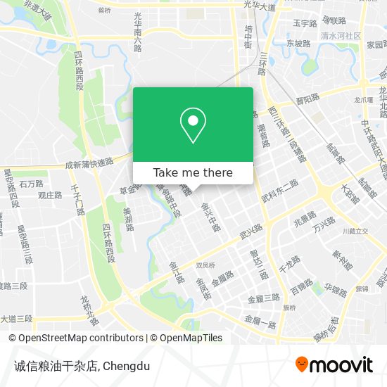 诚信粮油干杂店 map