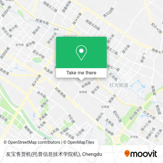 友宝售货机(托普信息技术学院机) map