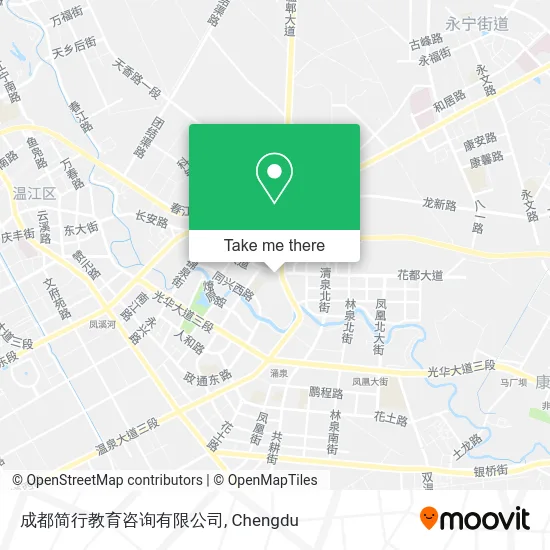 成都简行教育咨询有限公司 map