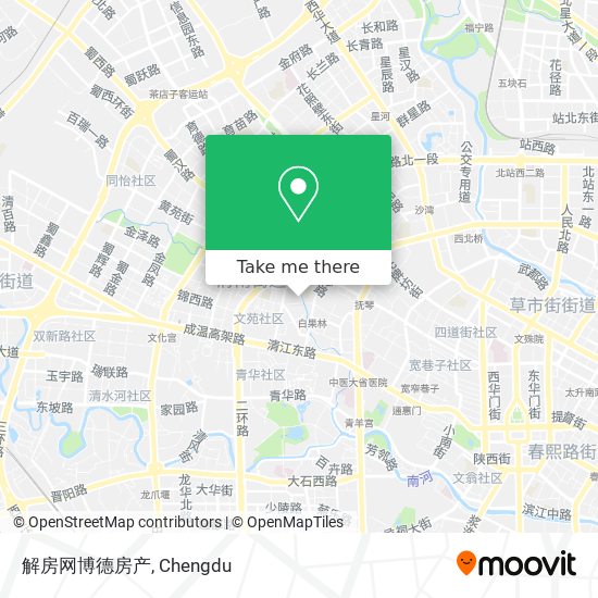 解房网博德房产 map