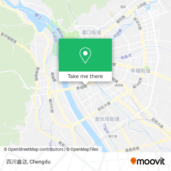 四川鑫达 map