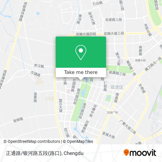 正通路/银河路五段(路口) map