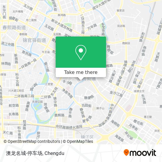 澳龙名城-停车场 map