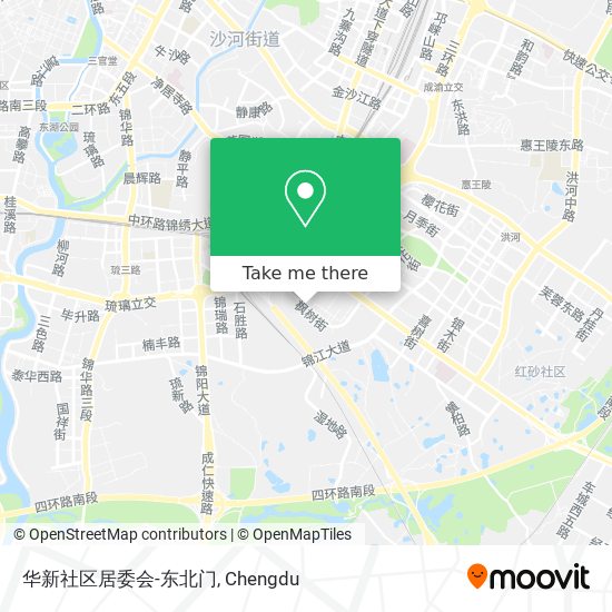 华新社区居委会-东北门 map