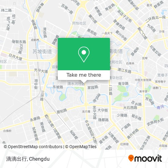 滴滴出行 map