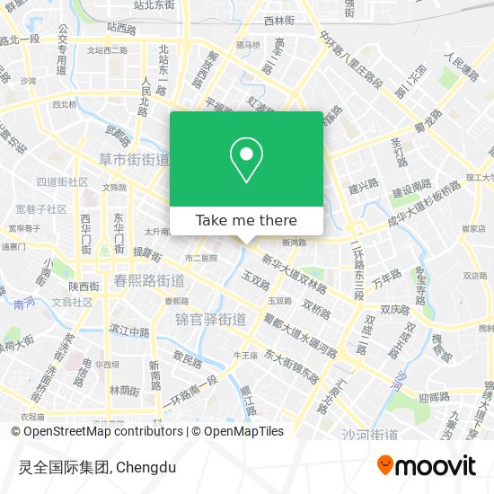 灵全国际集团 map