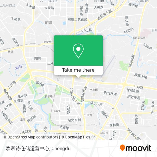 欧帝诗仓储运营中心 map