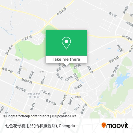 七色花母婴用品(怡和旗舰店) map