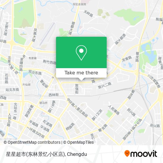 星星超市(东林景忆小区店) map