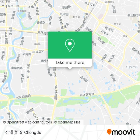 金港赛道 map