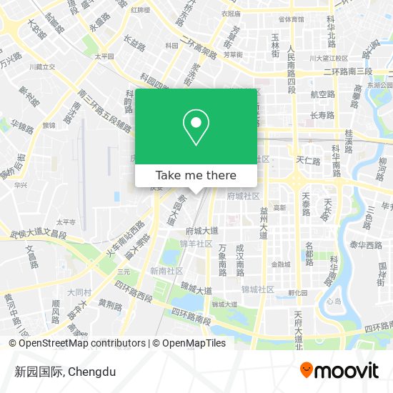 新园国际 map