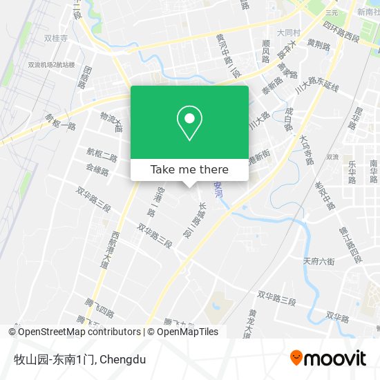 牧山园-东南1门 map