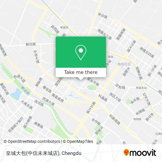 皇城大包(中信未来城店) map