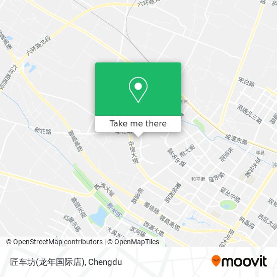 匠车坊(龙年国际店) map