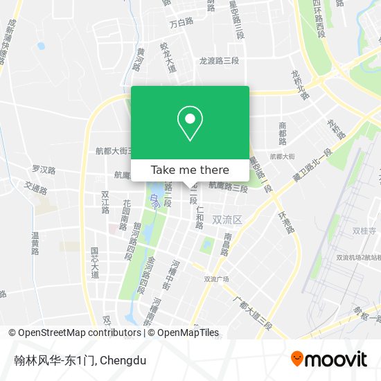 翰林风华-东1门 map