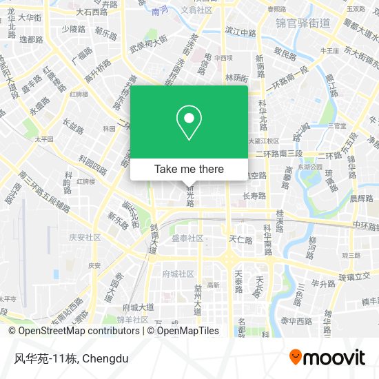 风华苑-11栋 map