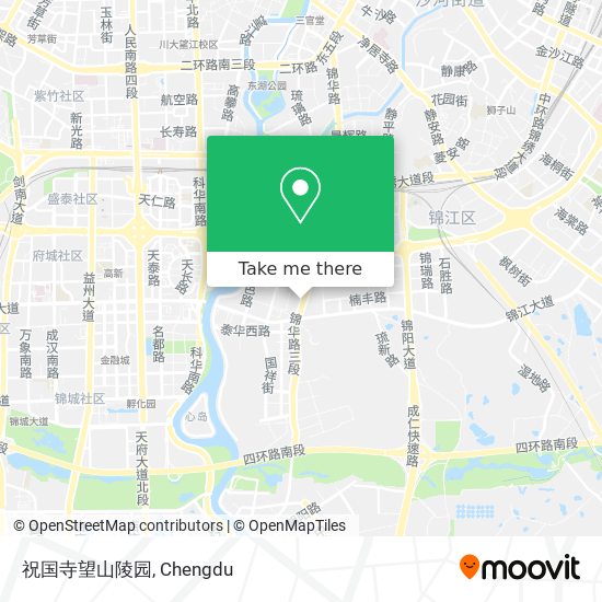 祝国寺望山陵园 map