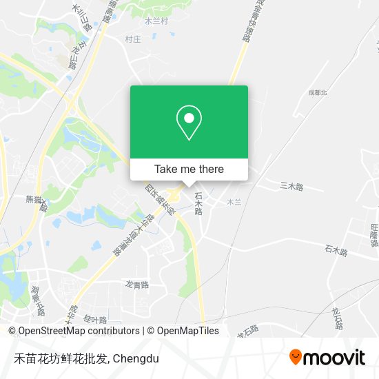 禾苗花坊鲜花批发 map