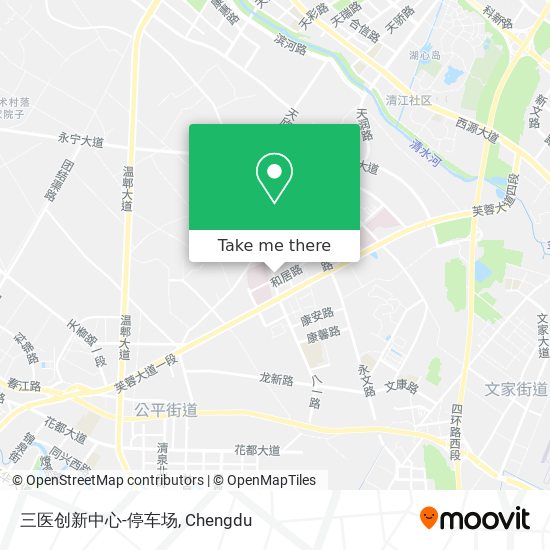 三医创新中心-停车场 map