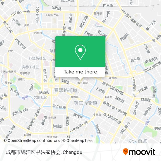成都市锦江区书法家协会 map