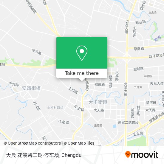 天晨·花溪碧二期-停车场 map