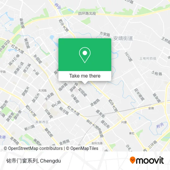 铭帝门窗系列 map
