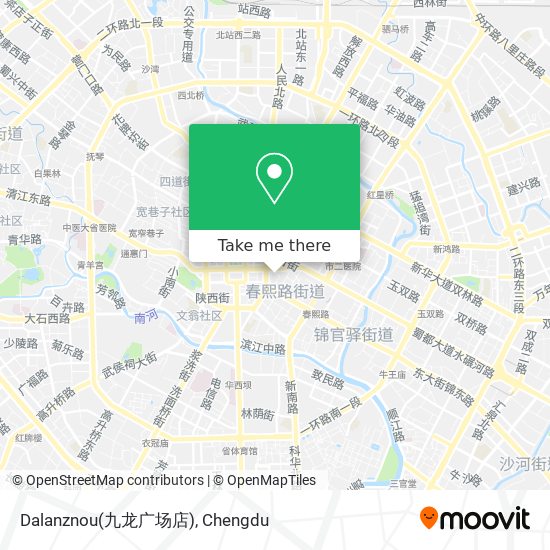 Dalanznou(九龙广场店) map