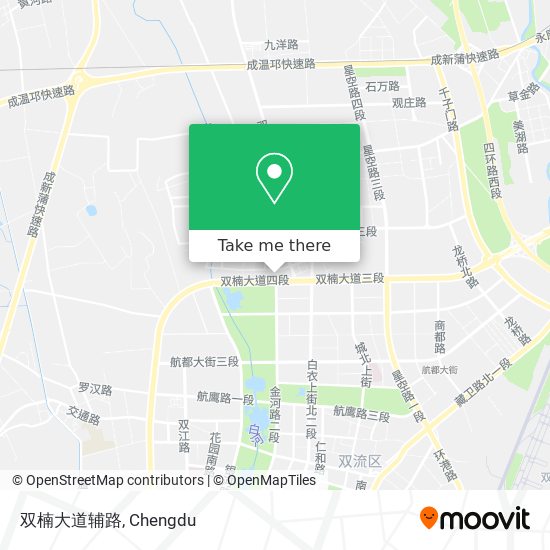 双楠大道辅路 map