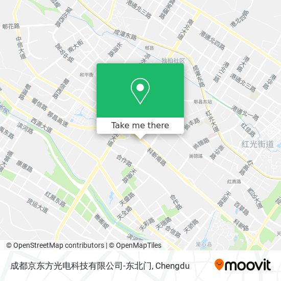 成都京东方光电科技有限公司-东北门 map