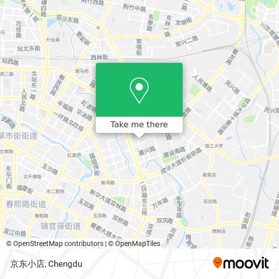 京东小店 map