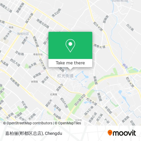嘉柏俪(郫都区总店) map