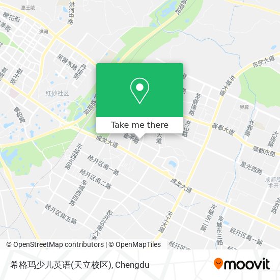 希格玛少儿英语(天立校区) map