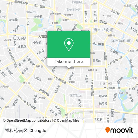 祥和苑-南区 map