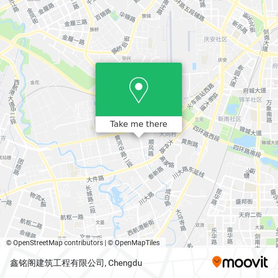 鑫铭阁建筑工程有限公司 map
