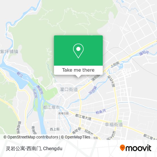 灵岩公寓-西南门 map