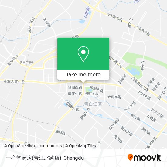 一心堂药房(青江北路店) map