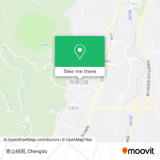 青山锦苑 map