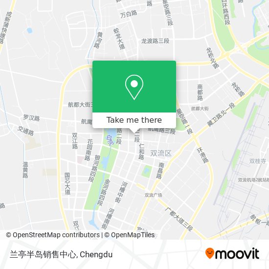 兰亭半岛销售中心 map