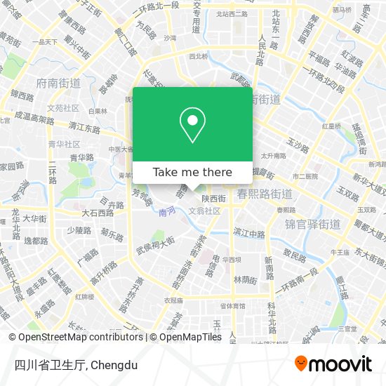 四川省卫生厅 map