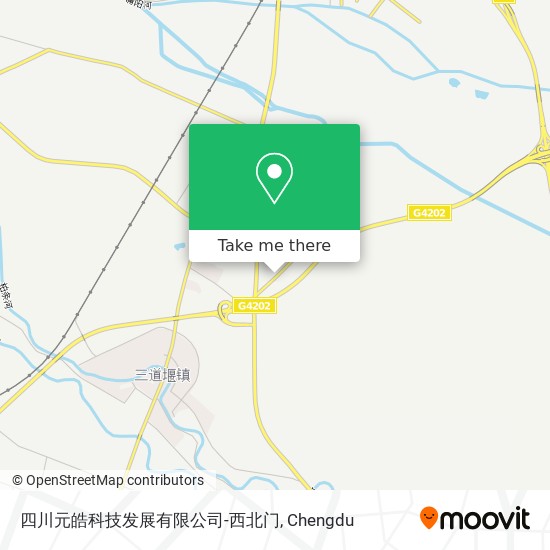 四川元皓科技发展有限公司-西北门 map