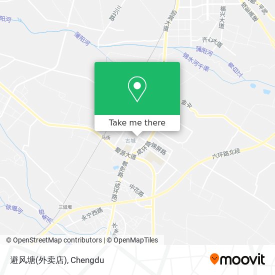 避风塘(外卖店) map
