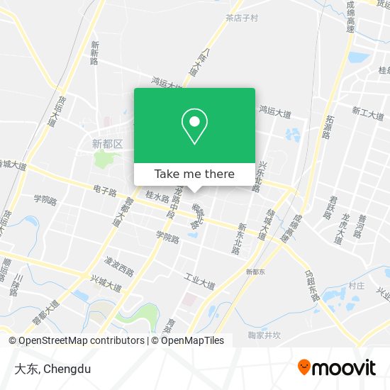 大东 map