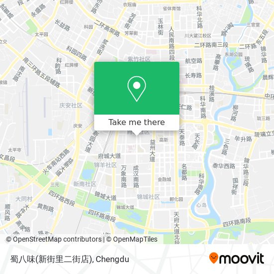 蜀八味(新街里二街店) map