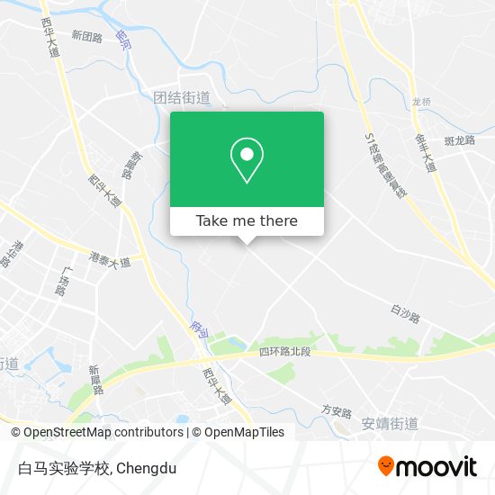 白马实验学校 map