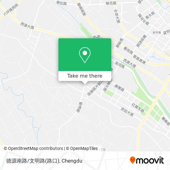德源南路/文明路(路口) map