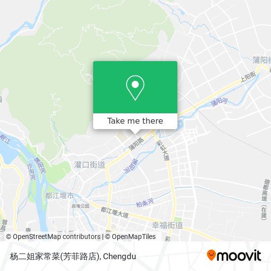 杨二姐家常菜(芳菲路店) map