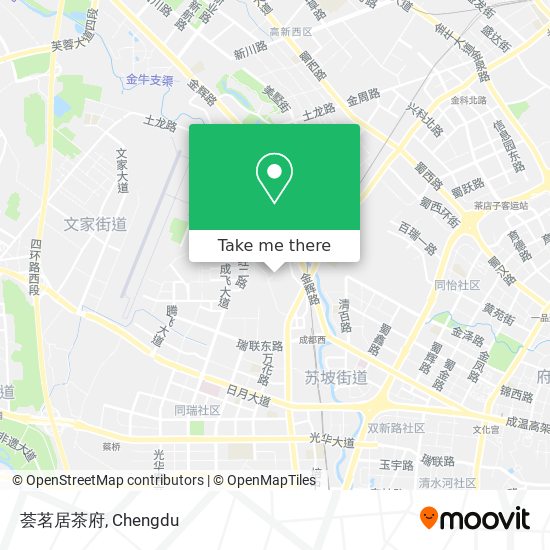 荟茗居茶府 map