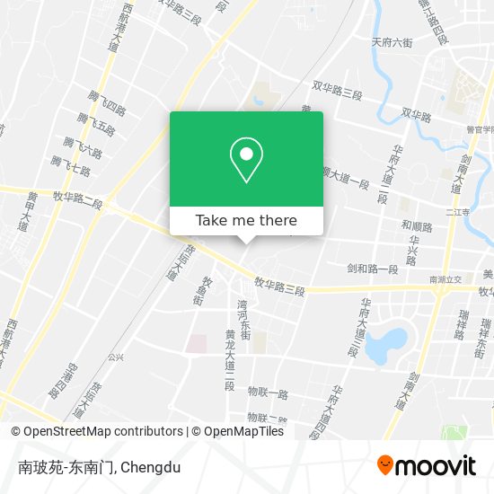 南玻苑-东南门 map