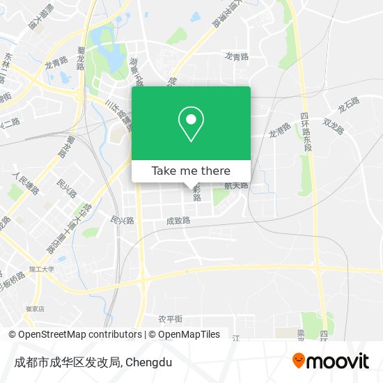 成都市成华区发改局 map